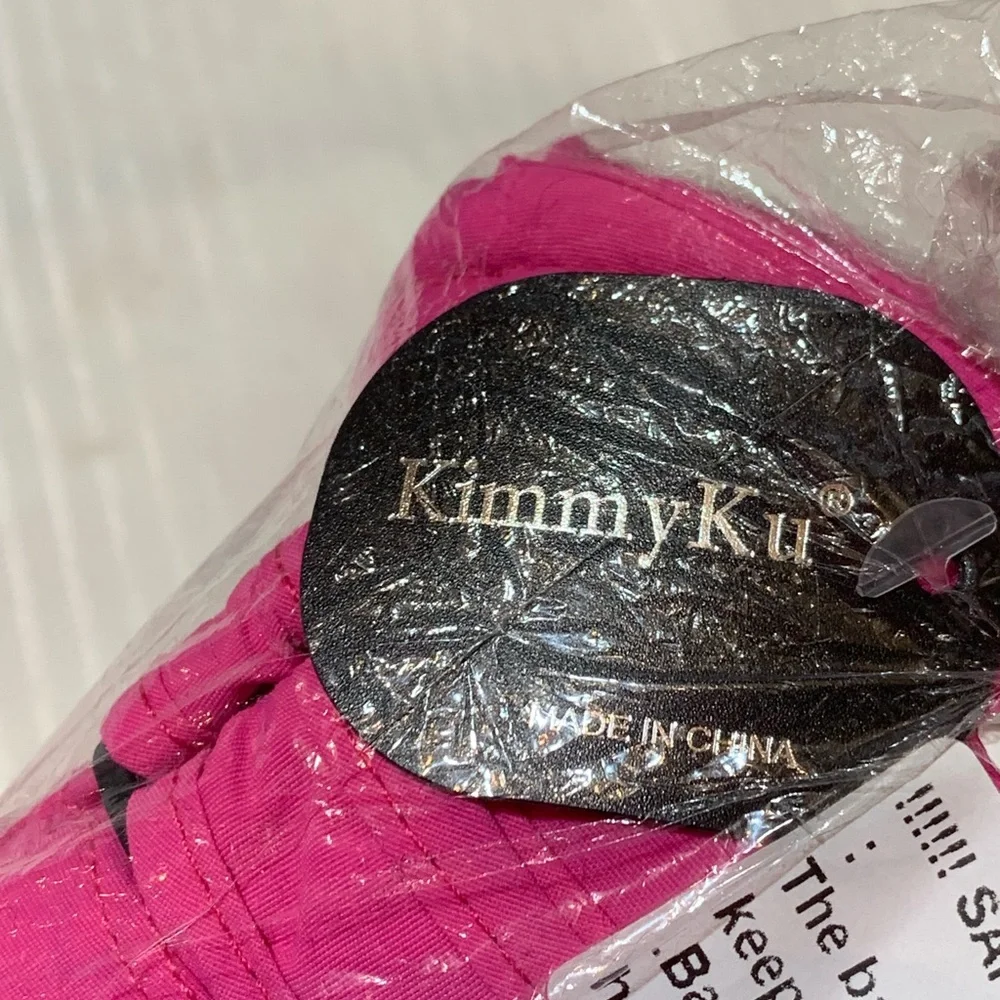 kimmyku Pink Waterproof Toddler Girls Winter Gloves, NEW IN PACKAGE